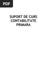 Curs de Contabilitate Primara