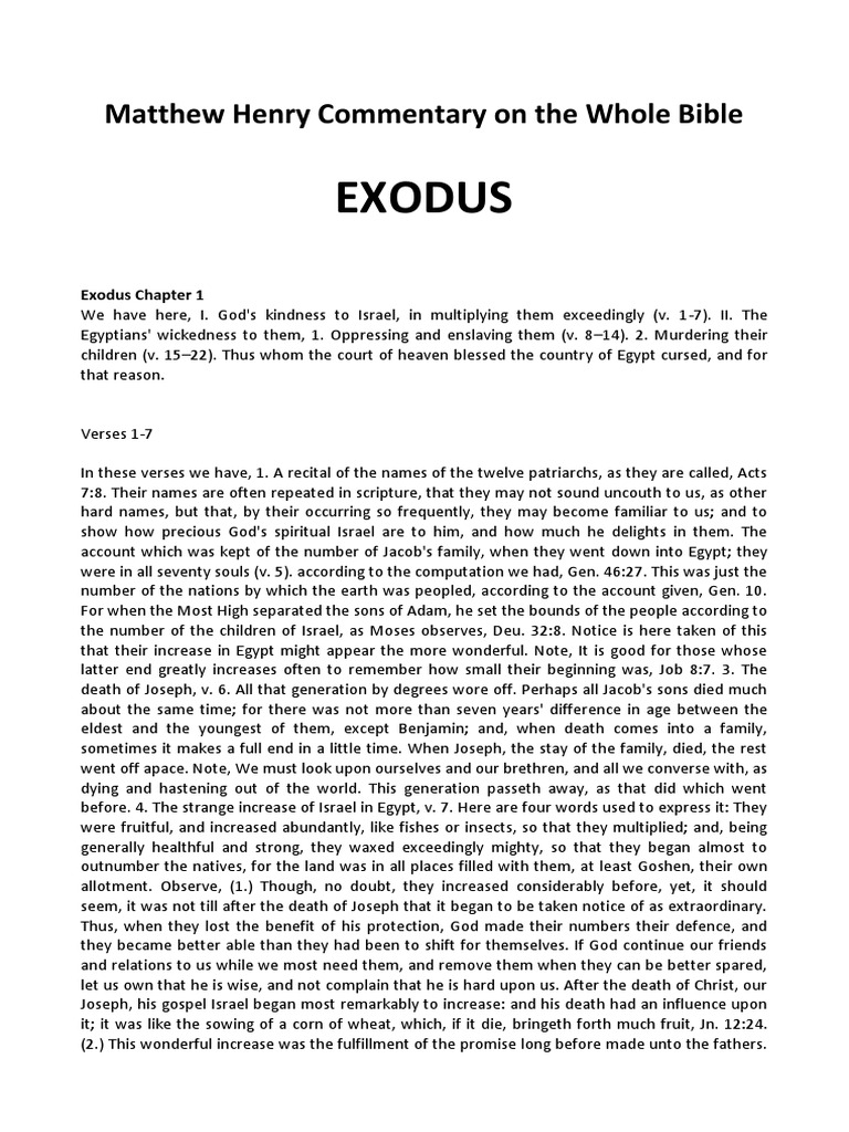 matthew-henry-commentary-on-the-whole-bible-exodus-pdf-moses