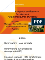 Benchmarking Human Resource Development: An Emerging Area of Practice