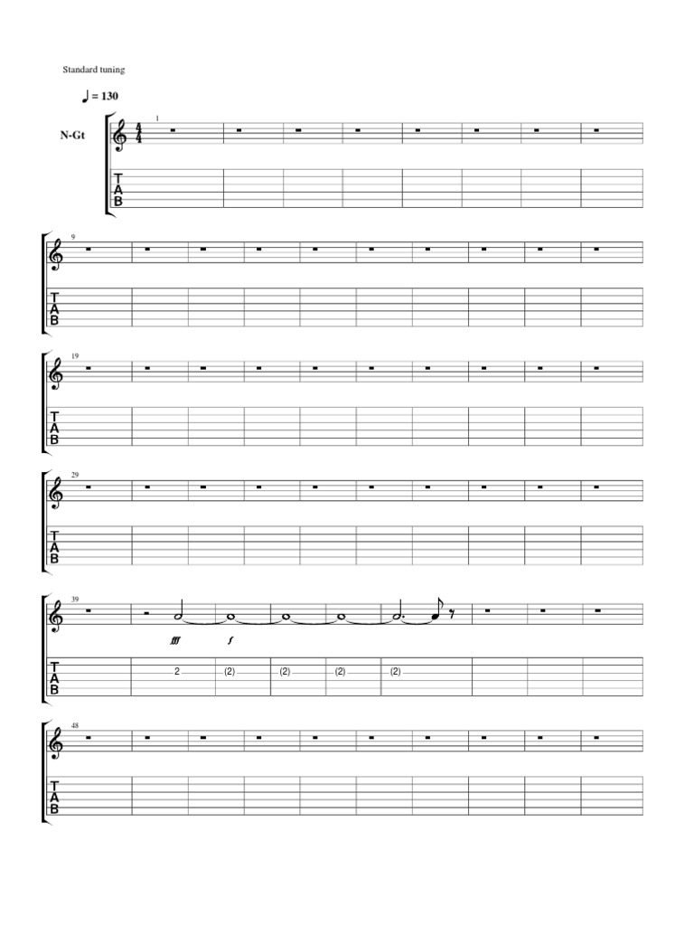 Standard Tuning Frequency Chart | PDF