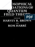 Brown, Harvey R. & Rom Harre (Eds) - Philosophical Foundations of Quantum Field Theory (1988)