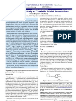 Bioequivalence Study of Troxipide