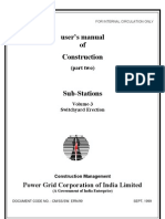 Powergrid Switch Yard Erection Manual