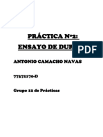 Practica 2 Ensayo de Dureza-Antonio Camacho Navas