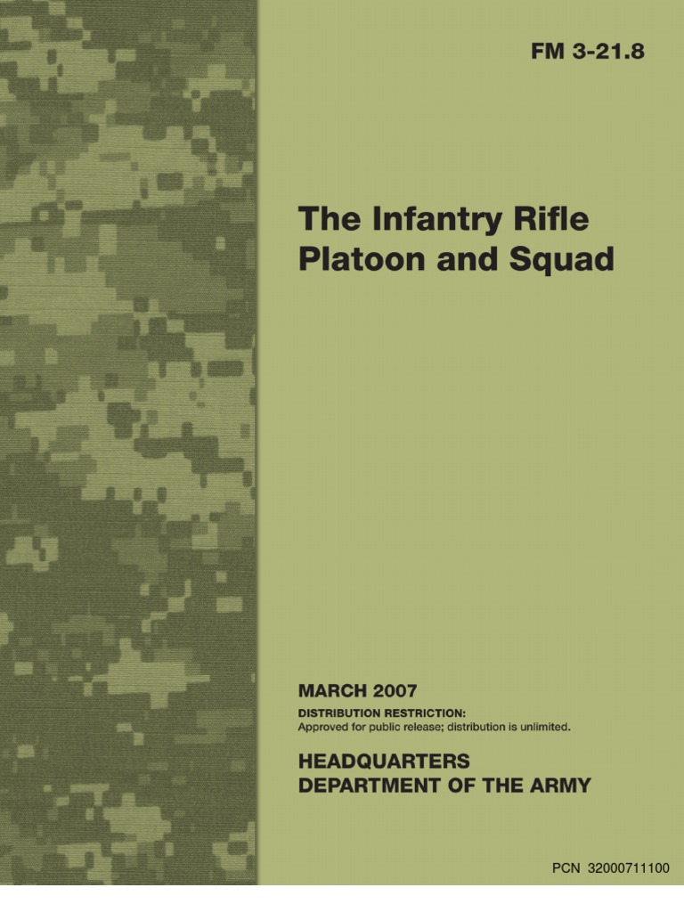Infantry Rifle Platoon Manual FM 3-21.8 | PDF