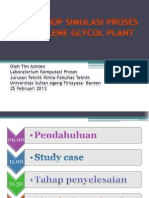 Pelatihan HYSYS 2012