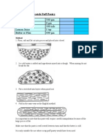 Pastry - Rough Puff or Scotch Puff Pastry