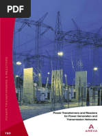 ArevaTD PowerTransformersReactors PTR Overview Eng