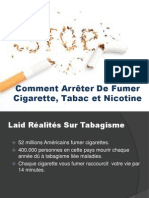 Apres Arreter de Fumer Cigarette, Nicotine Et Tabac