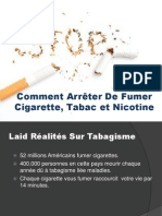 Apres Arreter de Fumer Cigarette, Nicotine et Tabac