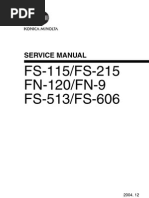 Konica Minolta 1493 Service Manual