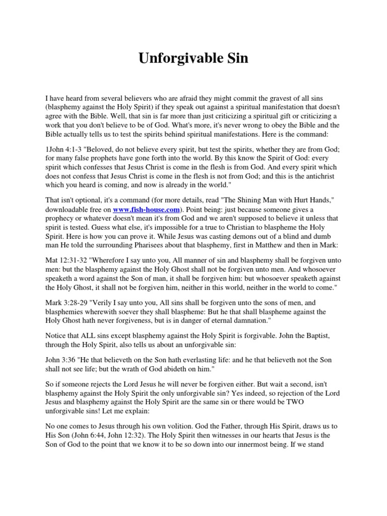 Sin PDF Blasphemy John The Baptist