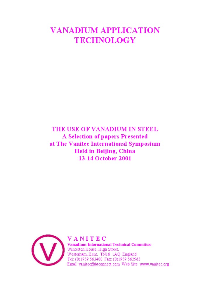 Vanadium's Role in Steel Production | PDF | Rolling (Metalworking) | Steel