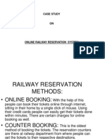Ppt on Indian Railways System