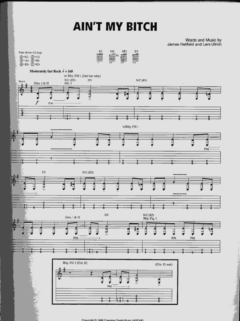 Metallica - Load (Guitar Tab - Songbook) | PDF