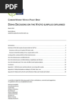 CarbonMarketWatch-CO18-Surplus Decisions Explained 4March20131