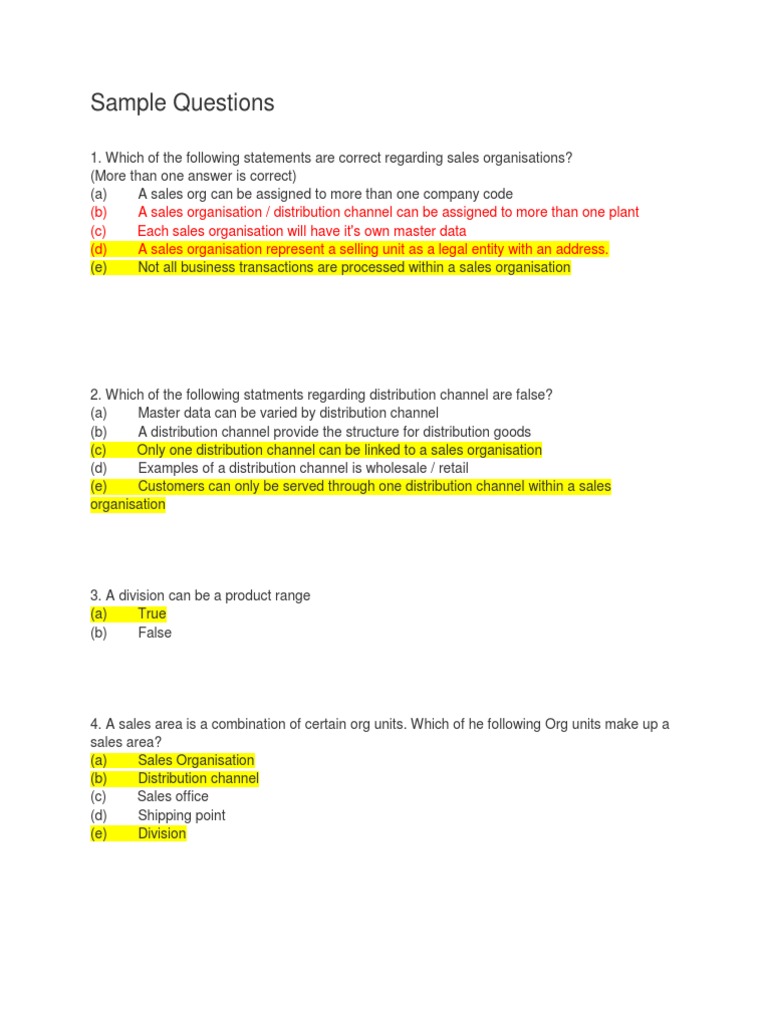 Sample For SD | PDF