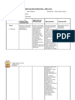 Planificacion de Educacion Fisica