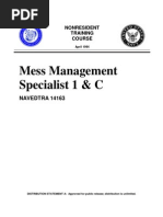 Mess Management Specialist