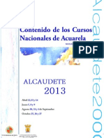 Contenidos Cursos Alcaudete 2013