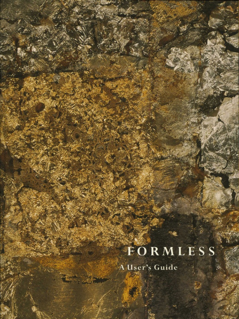 FORMLESS A Users Guide   PDF   Édouard Manet   Modernism