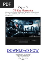 Download Crysis 3 Cd Key Generator by Debora Luna SN130564097 doc pdf