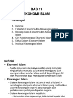Bab 11 Ekonomi Islam