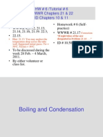 HW # 6 /tutorial # 6 WWWR Chapters 21 & 22 ID Chapters 10 & 11