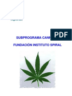 10.3 Subprograma Cannabis