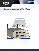 Westermo MRD 330-3xx & GreenBow IPSec VPN Client Software Configuration