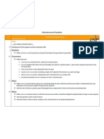 Inheritance and Variation - Scheme of Work