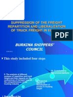 Impact of Transport Regulations on Road Transport Competitiveness