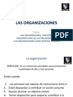Las - Organizaciones PDF