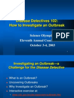 How To Investigate An Outbreak