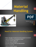Need for Material Handling System