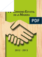 Convenio Sector Madera 2012-2013 