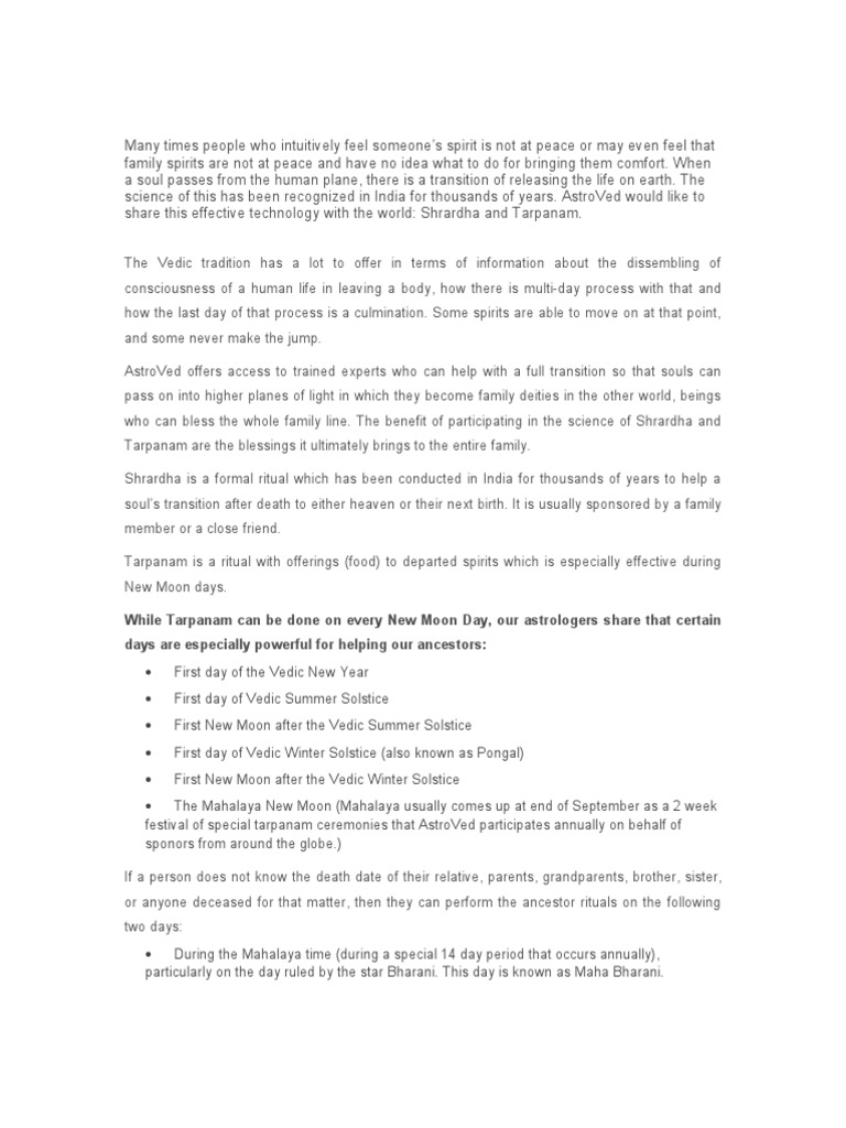 Ancestors & Last Rites | PDF