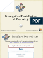 Guida all'installazione di eva-web 3.0