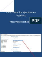 Cómo Hacer Los Ejercicios en Byethost