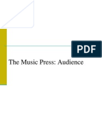 The Music Press Audience