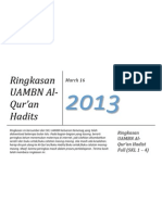 Download Ringkasan UAMBN Quran Hadits MAN 2013 by Adli Hadiyan Munif SN130629662 doc pdf