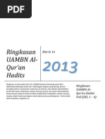 Download Ringkasan UAMBN Quran Hadits MAN 2013 by Adli Hadiyan Munif SN130629662 doc pdf