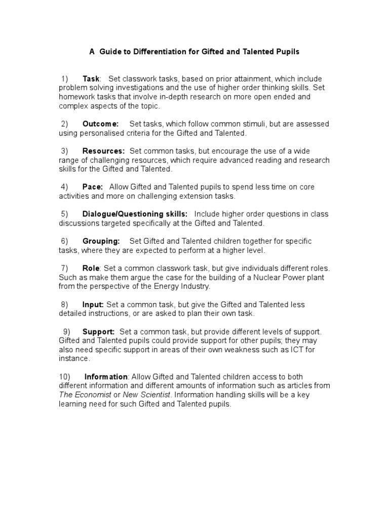 A Few Ideas For The Classroom | PDF