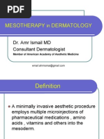 Download Mesotherapy in Dermatology by dramrismail SN13065017 doc pdf