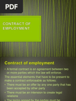 Contract of Employment