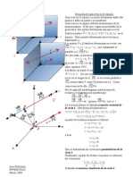 Ecuación de Una Recta en El Espacio