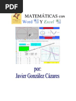 Download Matematicas Con Word y Excel PDF by javiergonzalezcazares SN13066238 doc pdf