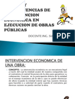 Causas y Consecuencias de Intervencion Economica en Ejecucion