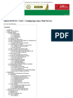 Configuring Linux Mail Servers