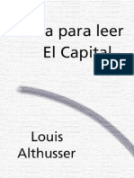 Althusser, Louis - Guia Para Leer El Capital